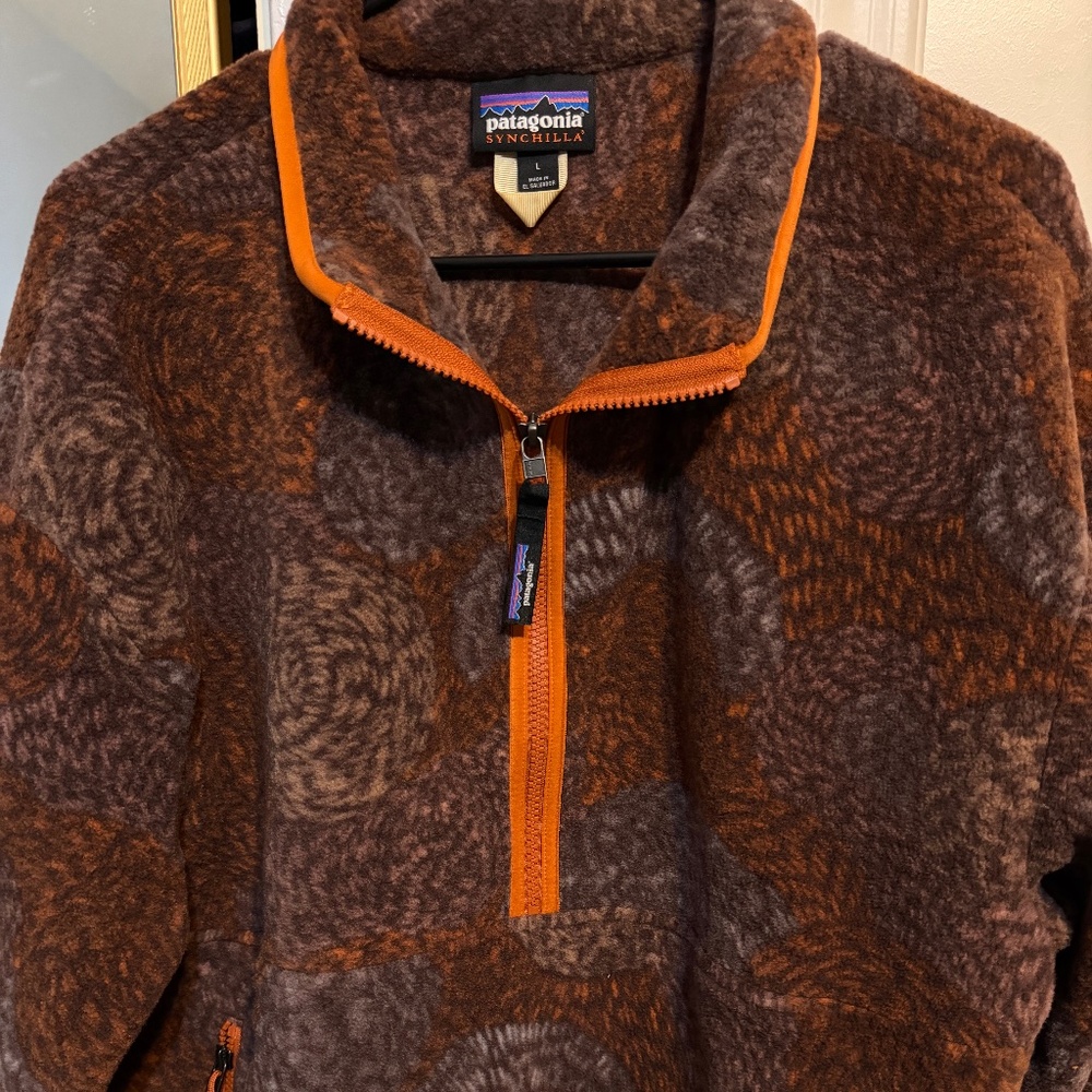 Patagonia Synchilla Fleece Half Zip Pullover Sweater